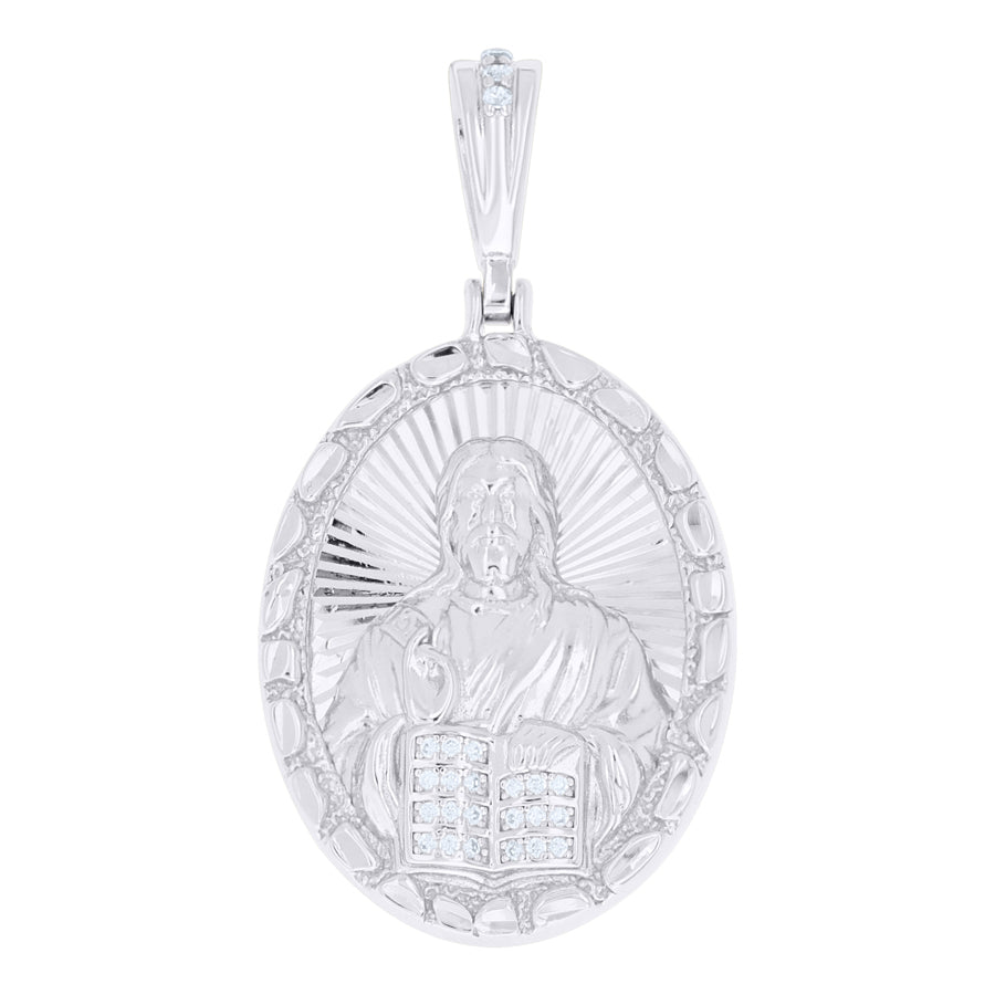 925 Sterling Silver Cz Pendant