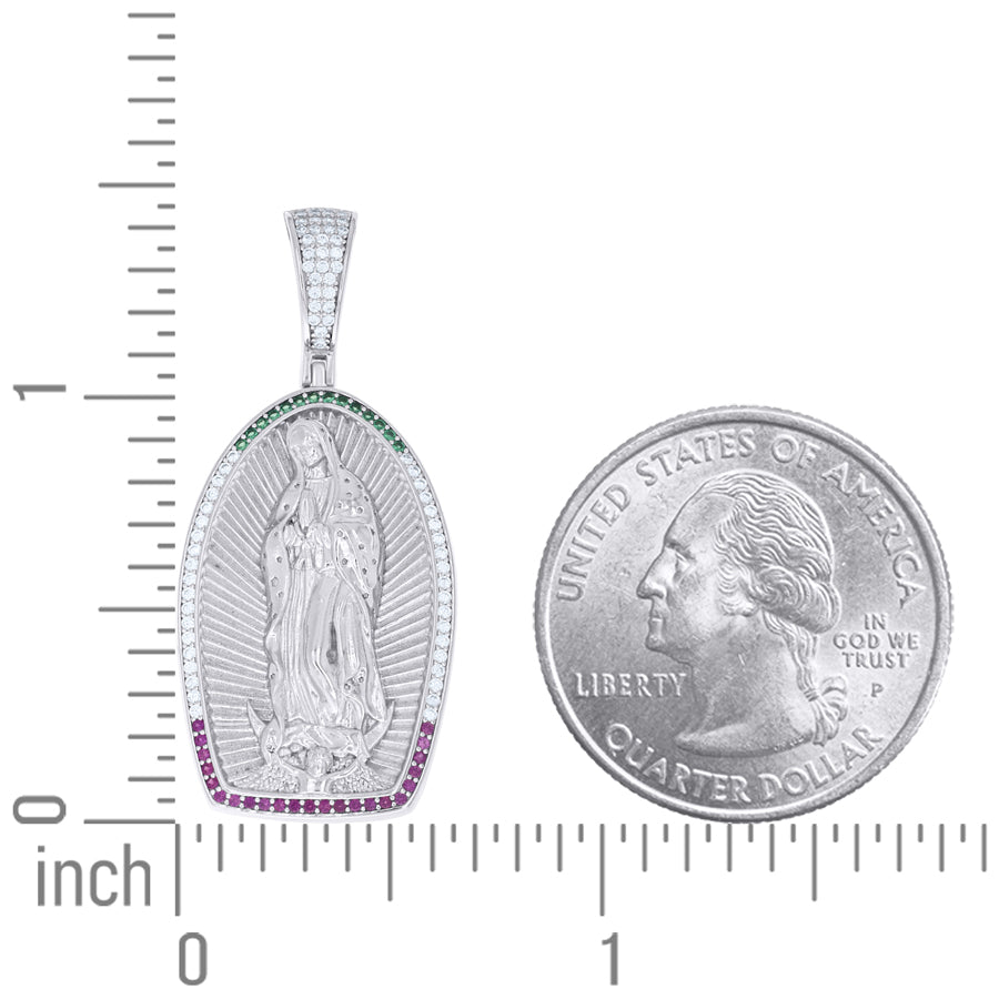 925 Sterling Silver Cz Pendant