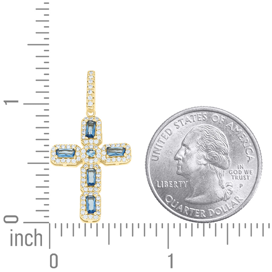 925 Sterling Silver Cz Pendant