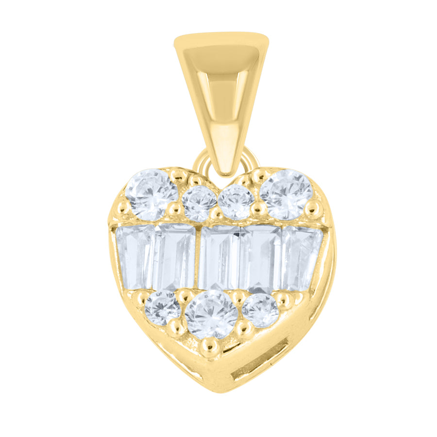 925 Sterling Silver Cz Pendant