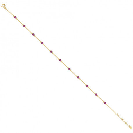 14kt Gold Anklet 10"