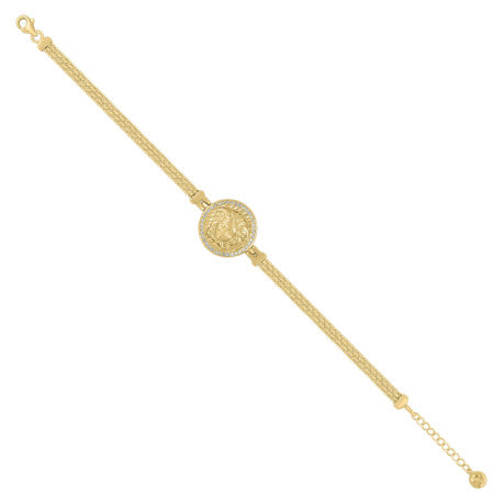 14Kt Gold Bracelet 8"