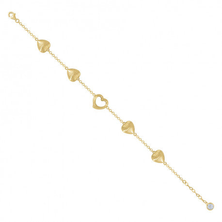14Kt Gold Bracelet/Anklet 8"