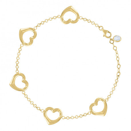 14Kt Gold Bracelet/Anklet 8"