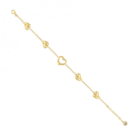 14Kt Gold Bracelet/Anklet 8"