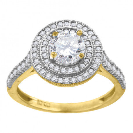 14Kt Gold Bridal Ring