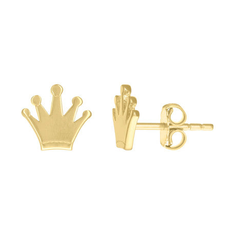 14Kt Gold Cz Earring