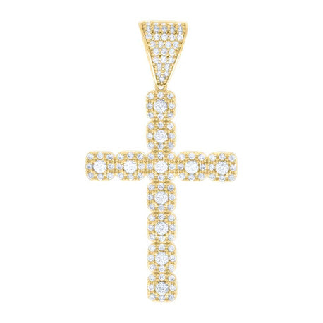 14Kt Gold Cz Pendant