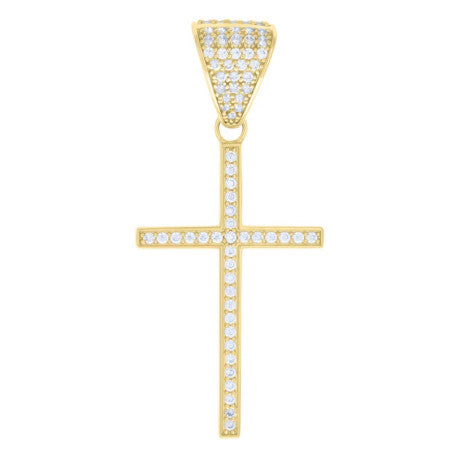 14Kt Gold Cz Pendant