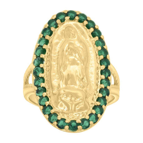 14Kt Gold Cz Ring