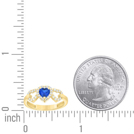 14Kt Gold Cz Ring