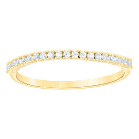 14Kt Gold Cz Ring