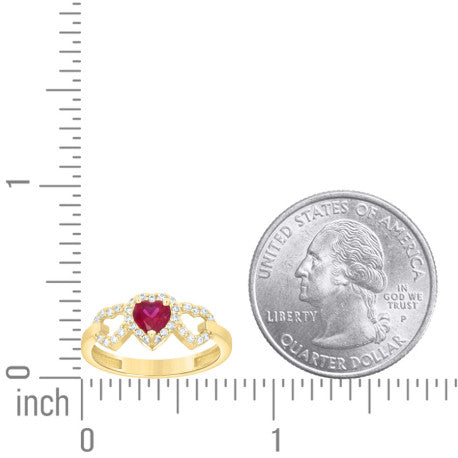 14Kt Gold Cz Ring