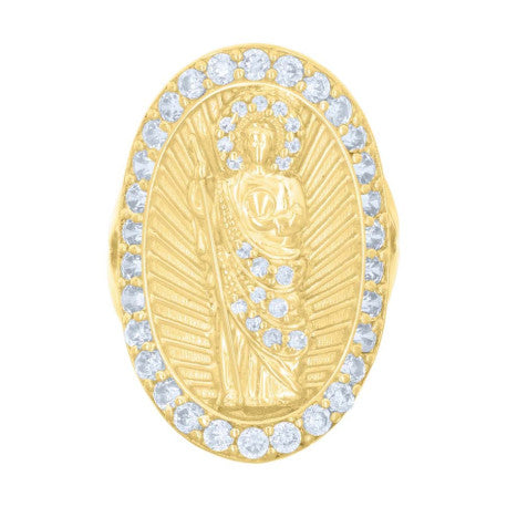 14Kt Gold Cz Ring