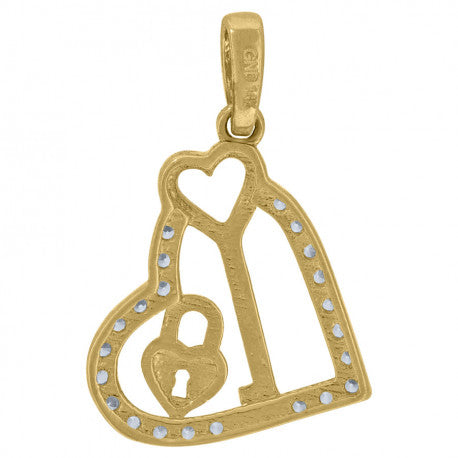 14Kt Gold Fancy Pendant