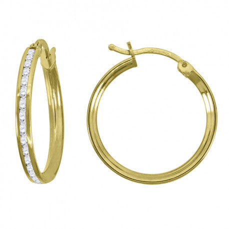 14Kt Gold Hoop Earrings