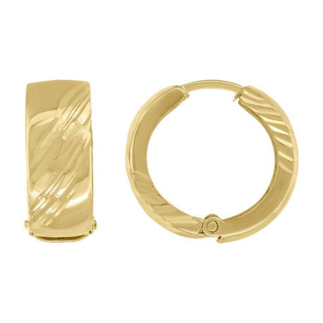 14Kt Gold Hoop Earrings