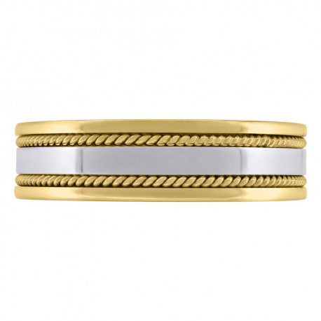 14Kt-Gold Ring 6mm