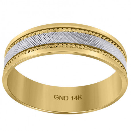 14Kt-Gold Ring 6mm