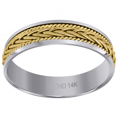 14Kt-Gold Ring 6mm