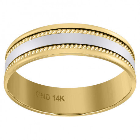 14Kt-Gold Ring 6mm