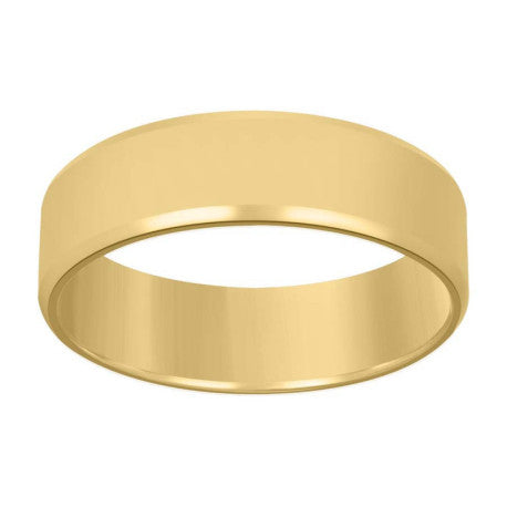 14Kt Gold Ring 7mm Sz 7-13