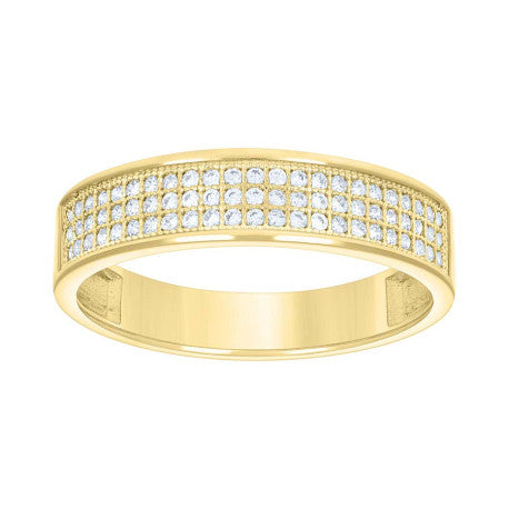 14Kt Gold Trio Ring