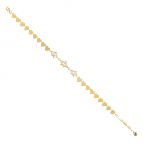 14Kt Gold Turkish Bracelet 10"