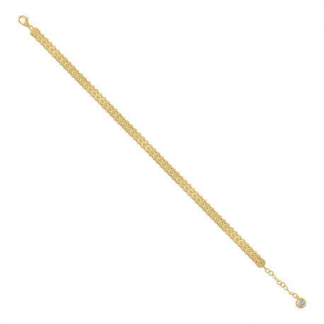 14Kt Gold Turkish Bracelet 8"