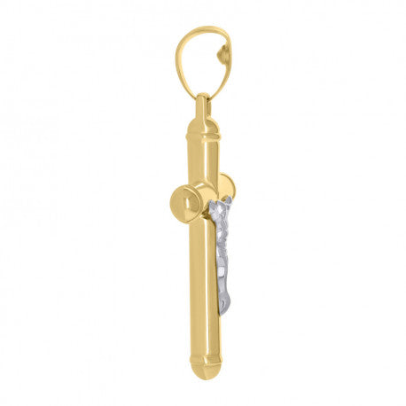 14Kt Gold Turkish Pendant