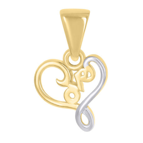 14Kt Gold Turkish Pendant