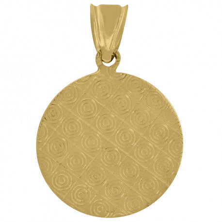 14Kt Gold Turkish Pendant