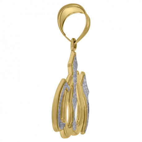 14Kt Gold Turkish Pendant