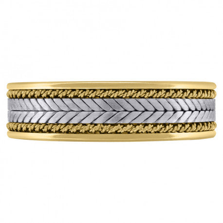 14Kt Gold Wedding Band 6.5mm