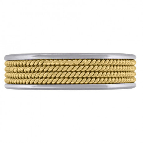 14Kt Gold Wedding Band 6.5mm