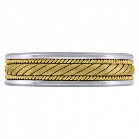 14Kt Gold Wedding Band 6mm