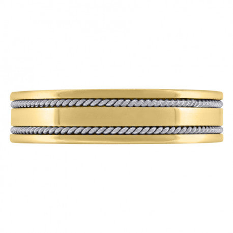 14Kt Gold Wedding Band 6mm