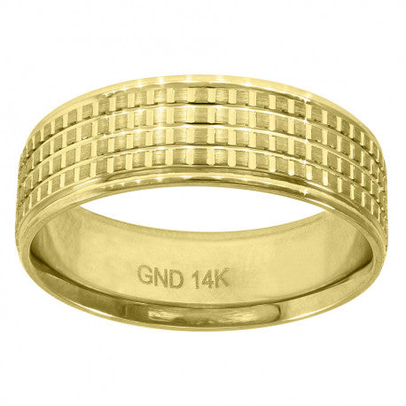 14Kt-Gold Wedding Band
