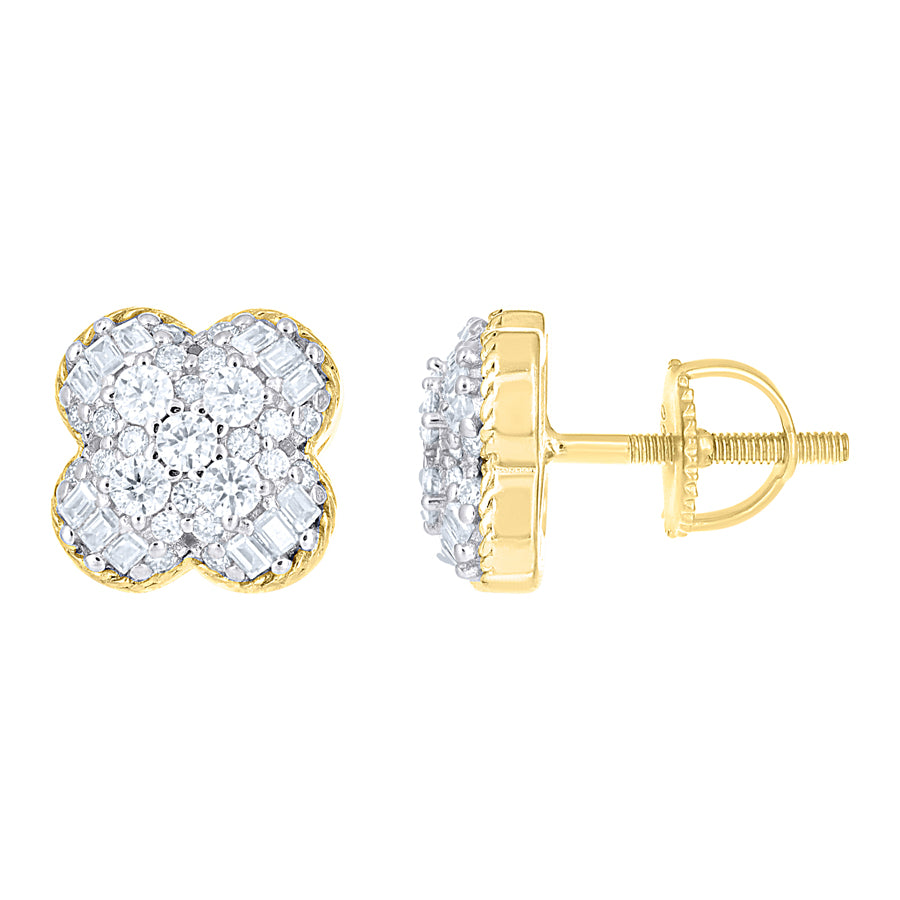 925 Sterling Silver Moissanite Earring