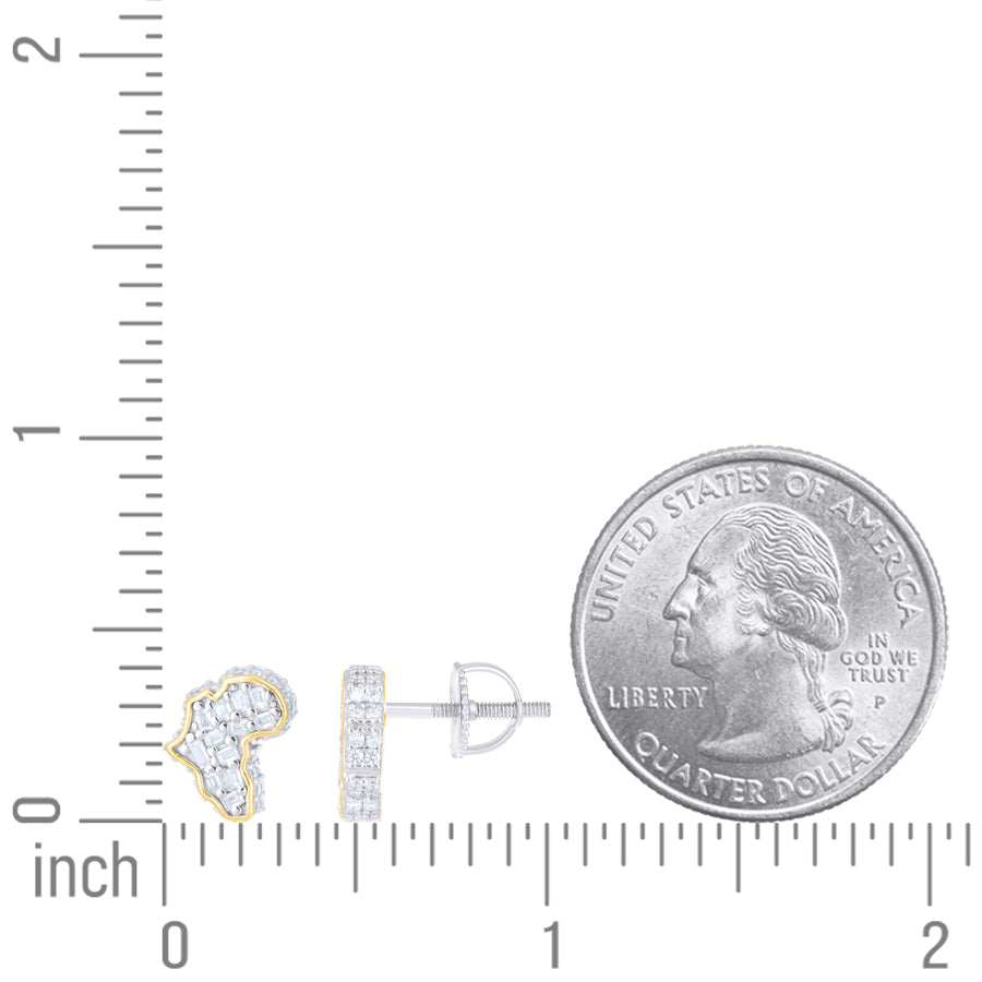 925 Sterling Silver Moissanite Earring