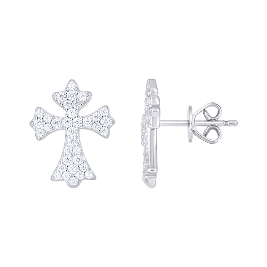 925 Sterling Silver Cz Earrings