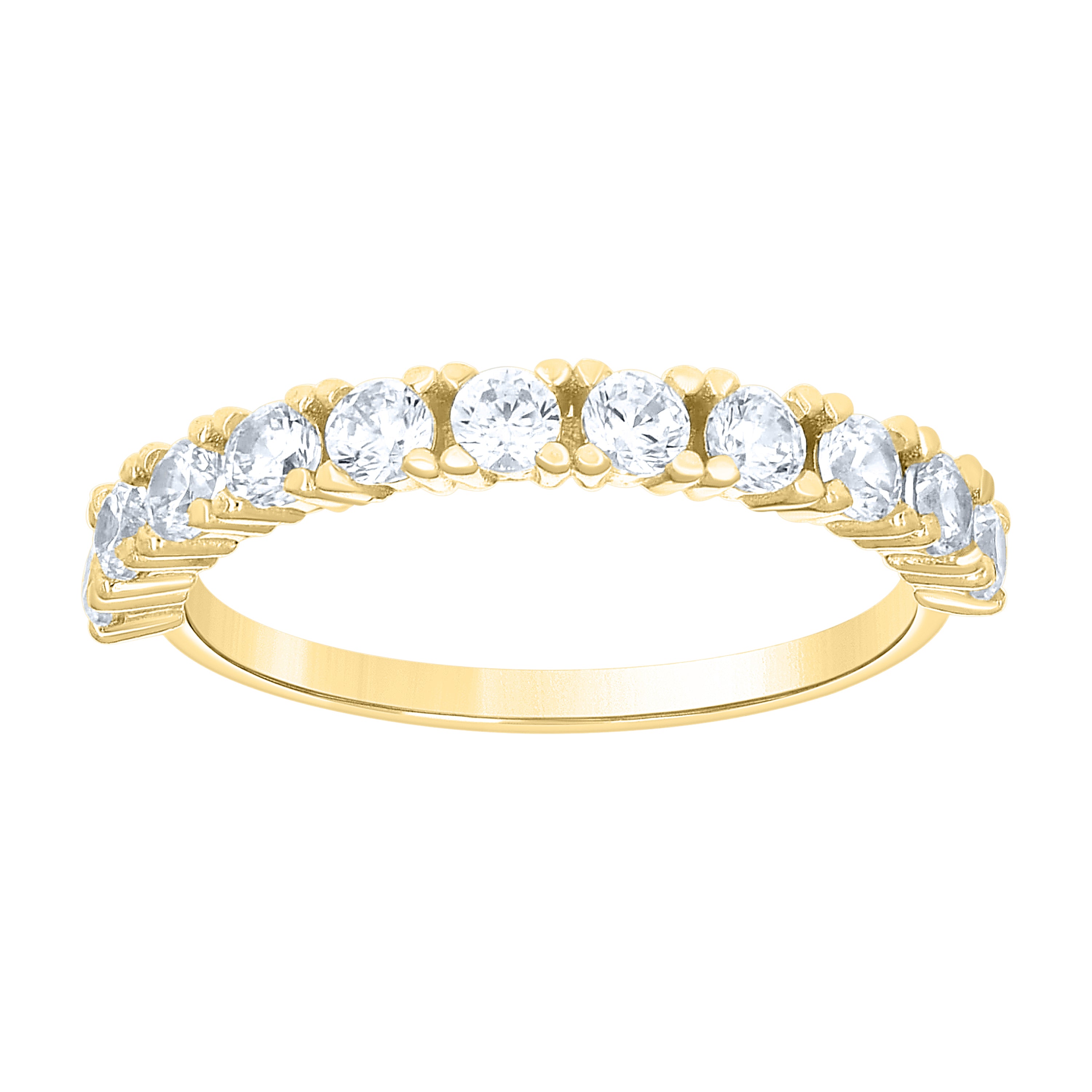 14Kt Gold Cz Ring