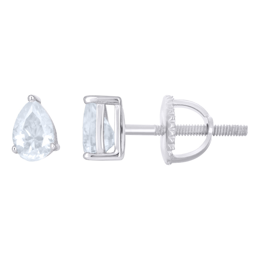 925 Sterling Silver Moissanite Earrings