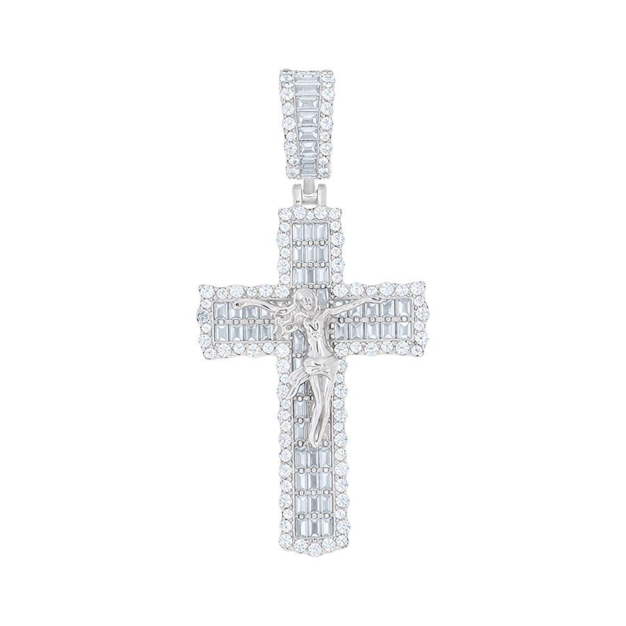 925 Sterling Silver Cz Pendant