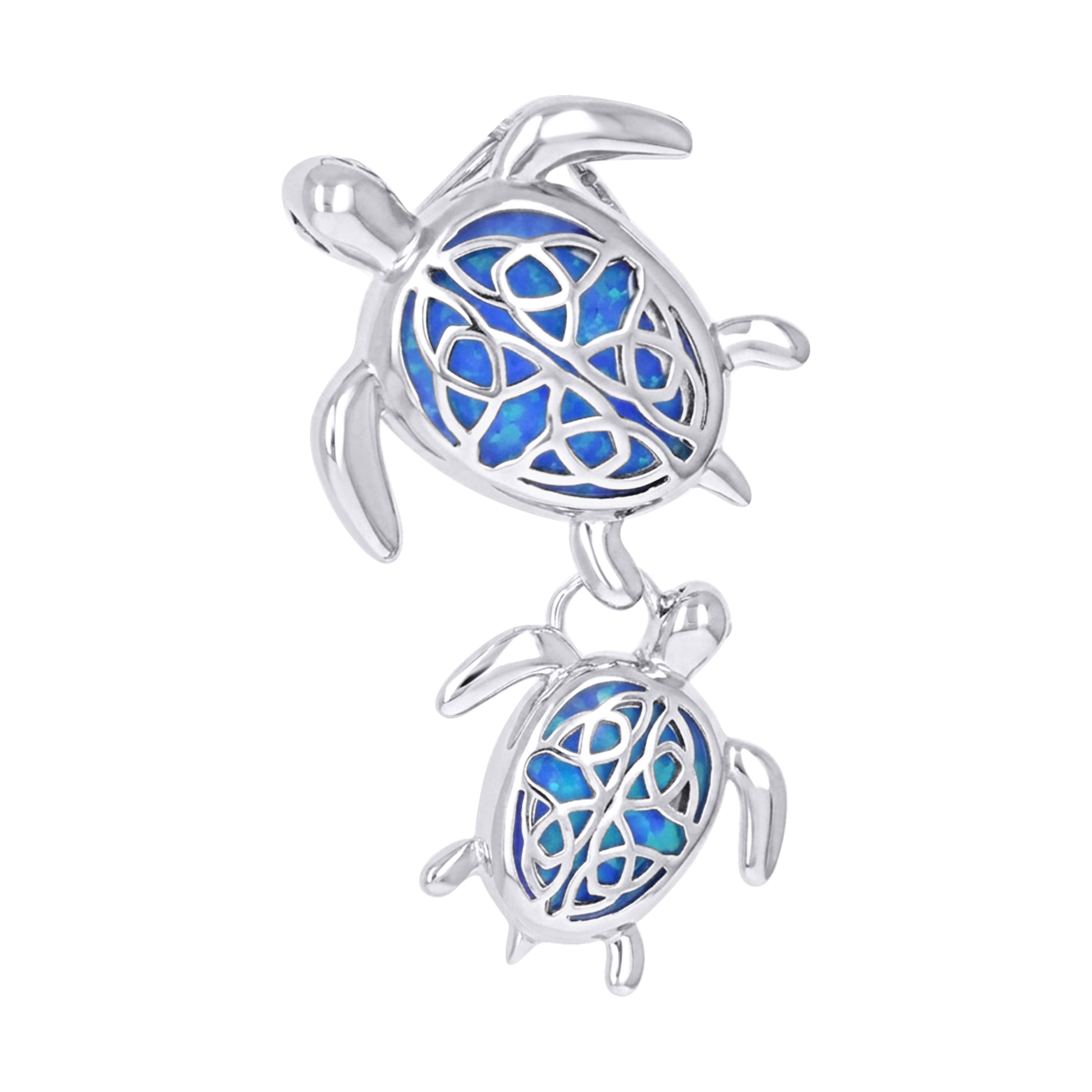 925 Sterling Silver Opal Pendant