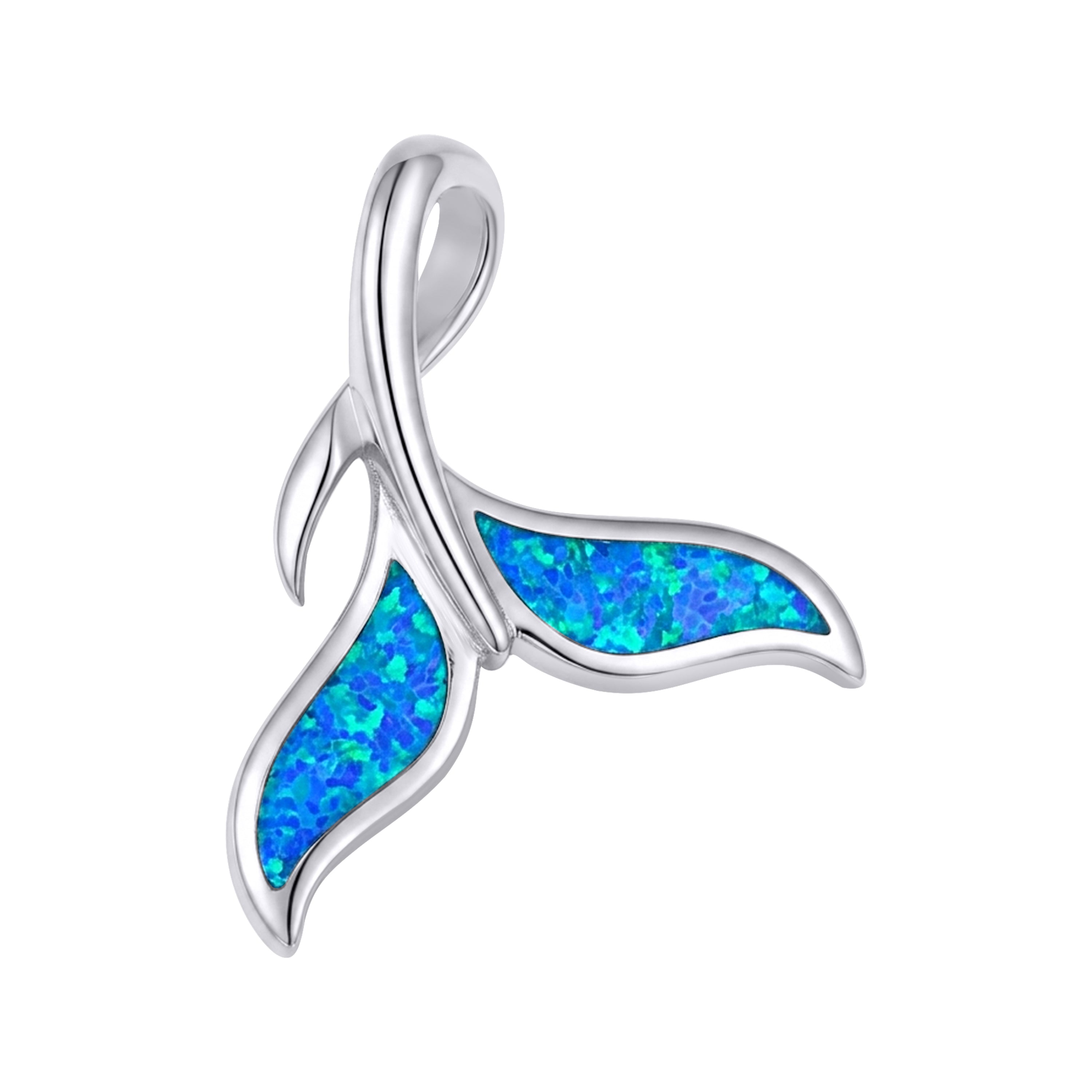 925 Sterling Silver Opal Pendant