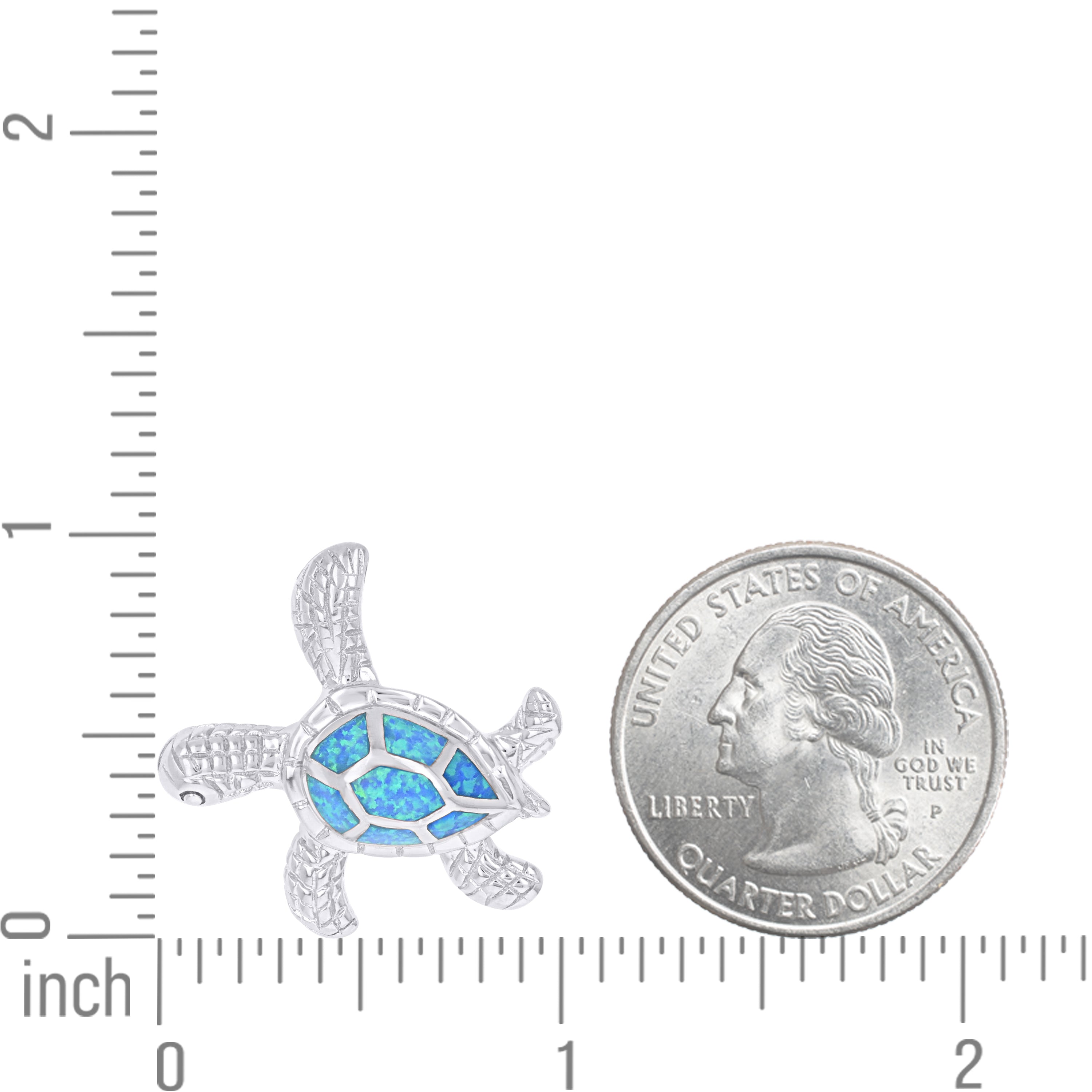 925 Sterling Silver Opal Pendant