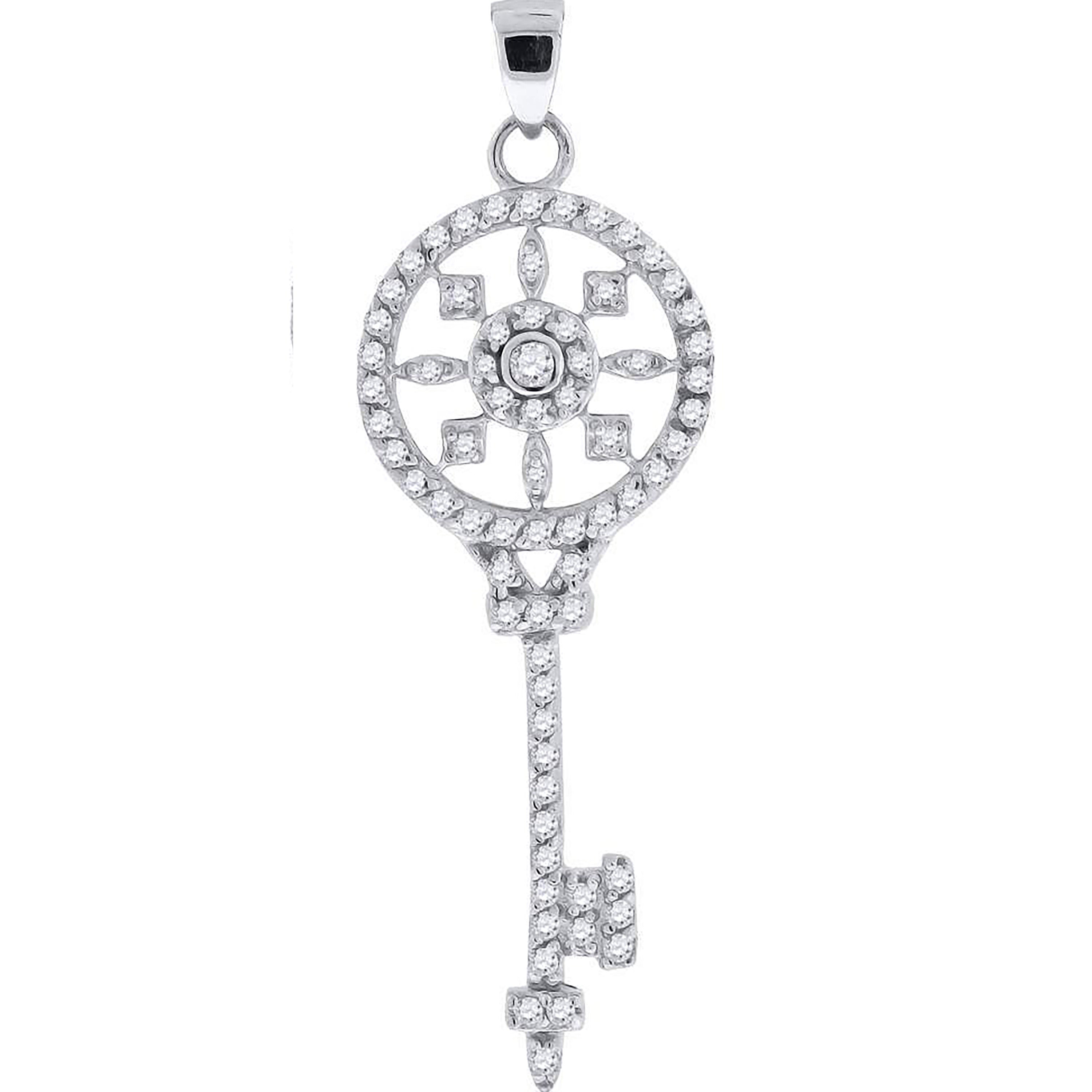 925 Fancy Key Pendant