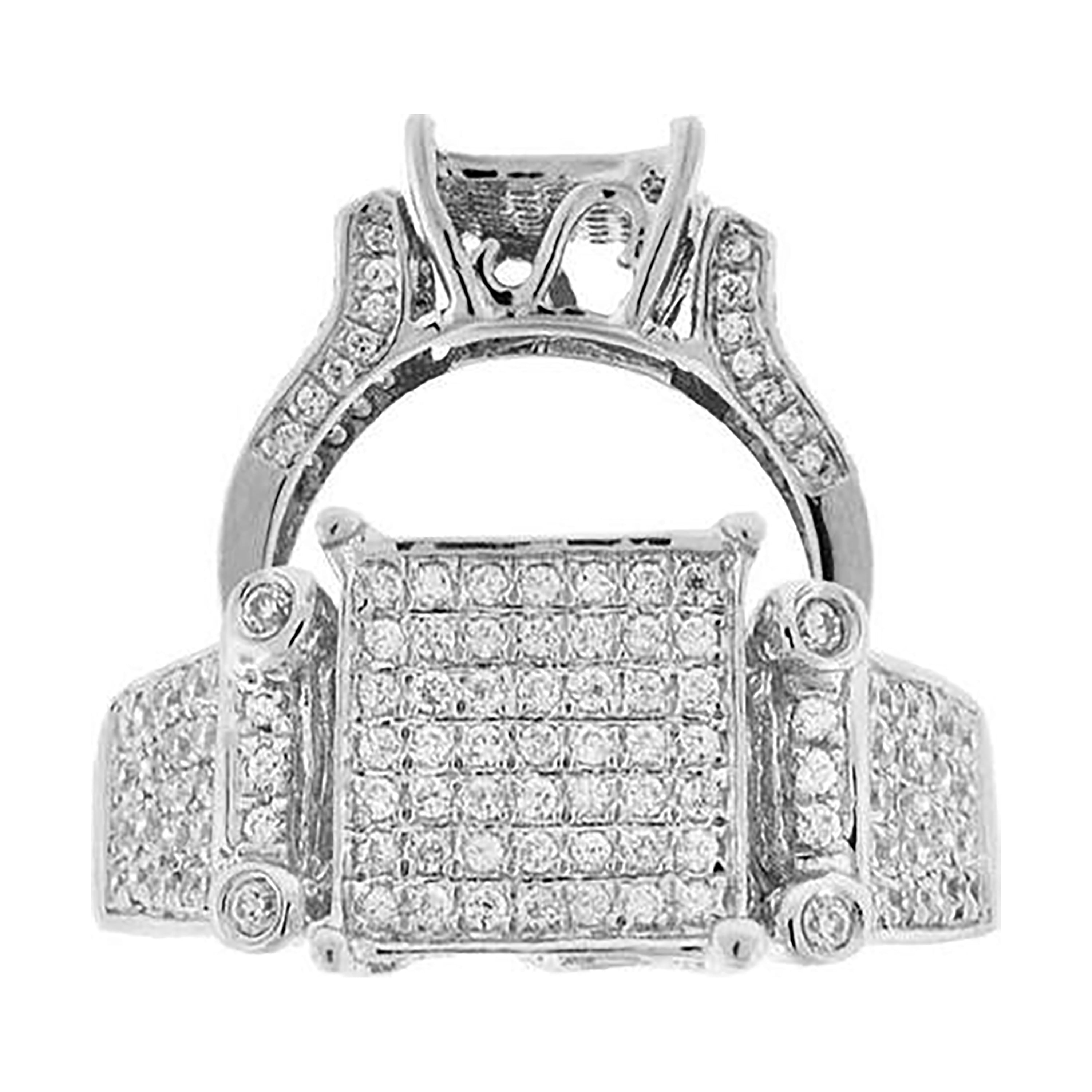 925 Ladies Fancy Cz Rings