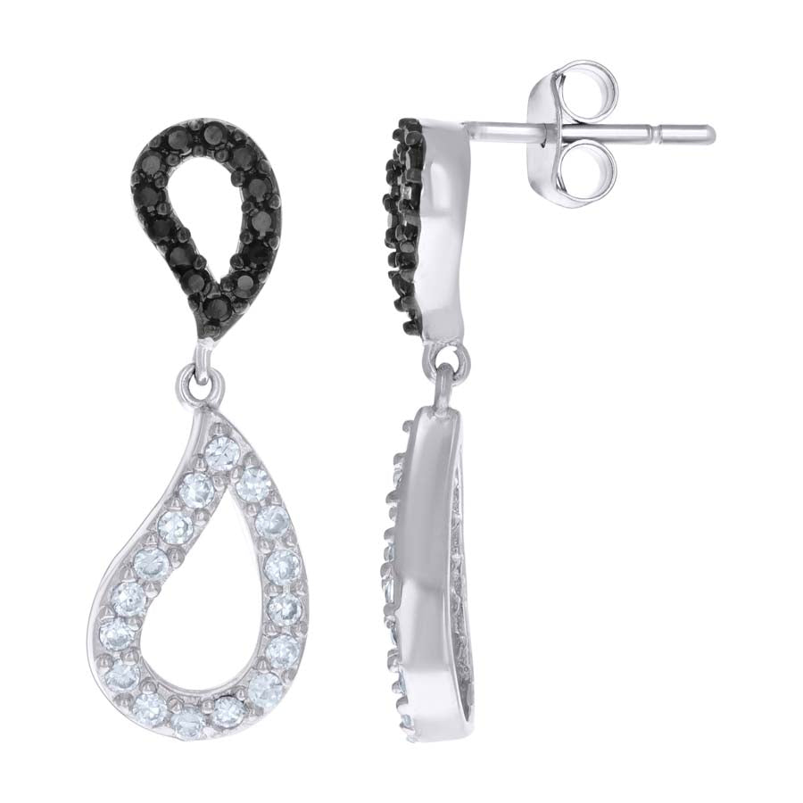 925 Sterling Silver Cz Earrings